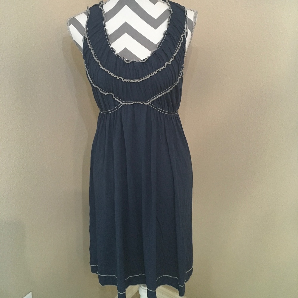 Max Studio Blue Sleeveless Dress NWT - Medium
